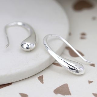 Sterling Silver Drop Earrings by Peace Of Mind